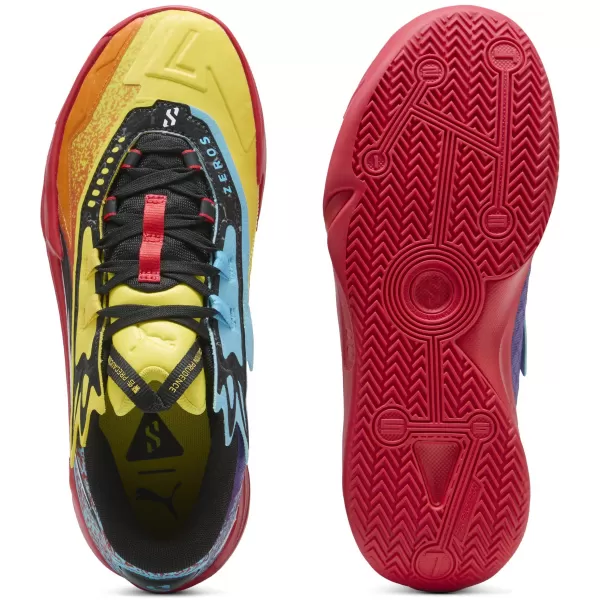  Boty PUMA SCOOT ZEROS II CAUTION 310843_01 RICKIE ORANGE/SPEED YELLOW 