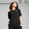 Dámské triko PUMA ESS TAPE RELAXED TEE 685009-01 ČERNÁ