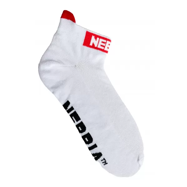  NEBBIA SMASH IT” členkové ponožky 102 WHITE 