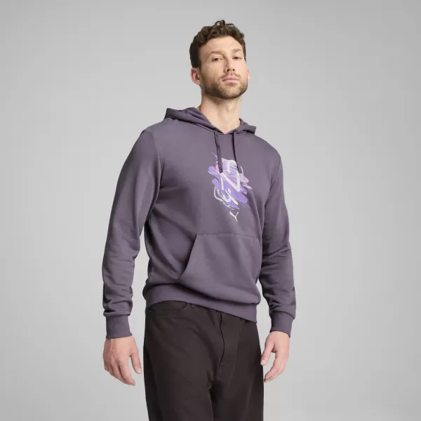  Pánská mikina PUMA NEYMAR JR CREATIVITY HOODIE 660099_01 PURPLE CHARCOAL 