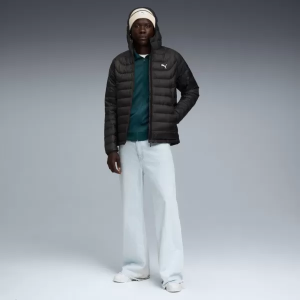  Pánská bunda PUMA PACKLITE HOODED DOWN JACKET 685221-01 ČERNÁ 