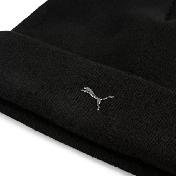  Čepice PUMA METAL PUMA CAT HIGH CROWN BEANIE 026404-01 ČERNÁ 