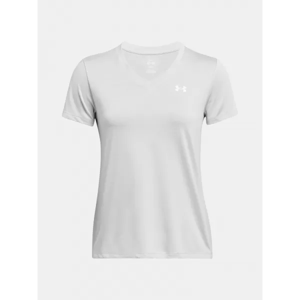  Dámské triko UNDER ARMOUR TECH SSV- TWIST 1384227-014 ŠEDÁ 