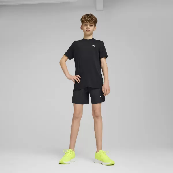  Dětské kraťasy PUMA ESS TRAINING WOVEN SHORTS 526539_16 NEW NAVY 
