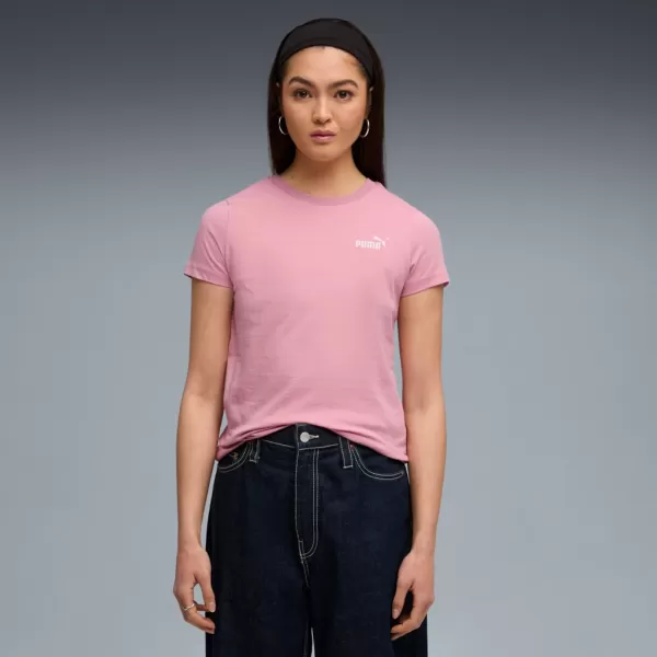  Dámské triko PUMA ESS SMALL NO. 1 LOGO TEE (S) 682373-65 RŮŽOVÁ 