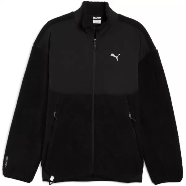  Pánská bunda PUMATECH SOFT TECH RELAXED SHERPA JACKET 632104-01 ČERNÁ 
