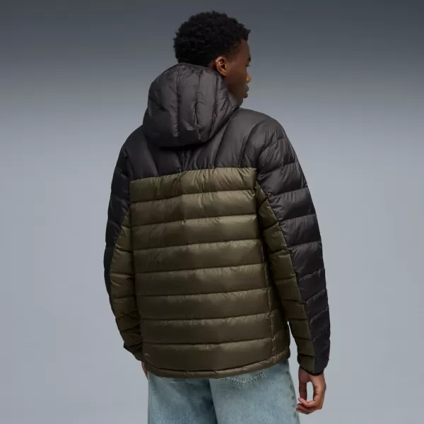  Pánská bunda PUMA PACKLITE HOODED DOWN JACKET 685221-70 ZELENÁ 