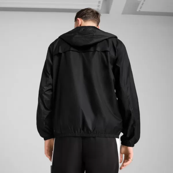 Pánská větrovka PUMA ESS REGULAR WINDBREAKER 684625-01 ČERNÁ 