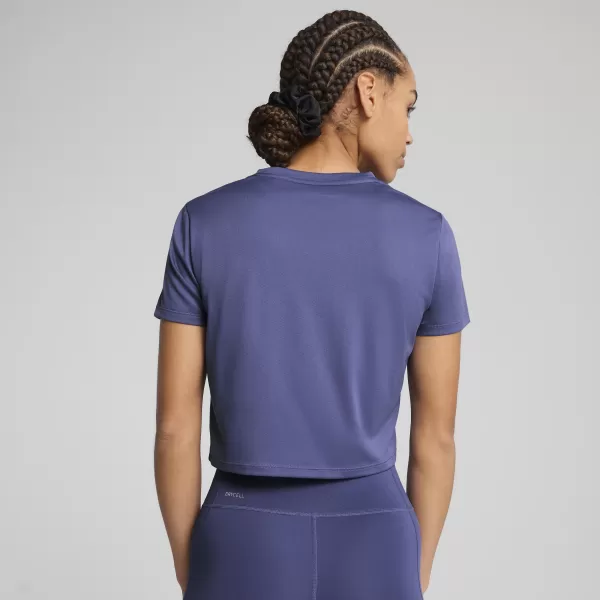  Dámské triko PUMA TAD ESSENTIAL W BABY TEE 525894_46 BLUE CRYSTAL 