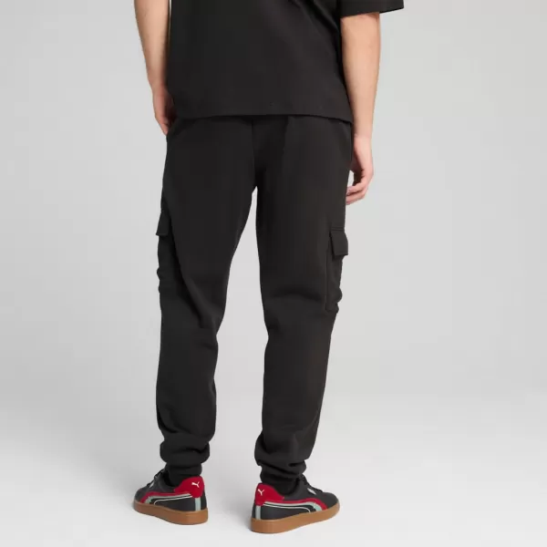  Pánské tepláky PUMA ESS CARGO PANTS FL CL 682656-01 ČERNÁ 