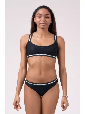 NEBBIA Mesh Me bralette podprsenka 540 BLACK