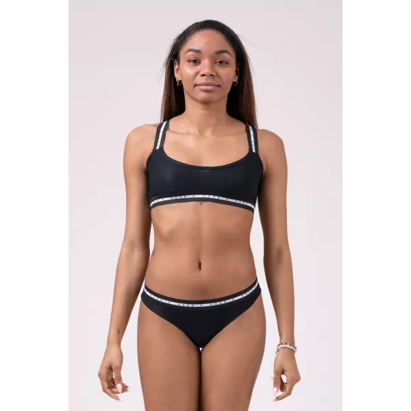  NEBBIA Mesh Me bralette podprsenka 540 BLACK 