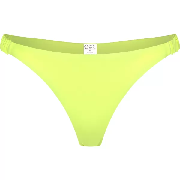  Dámské bikiny - spodní díl NORDBLANC NBSSS8239 BEZPEČNĚ ŽLUTÁ 
