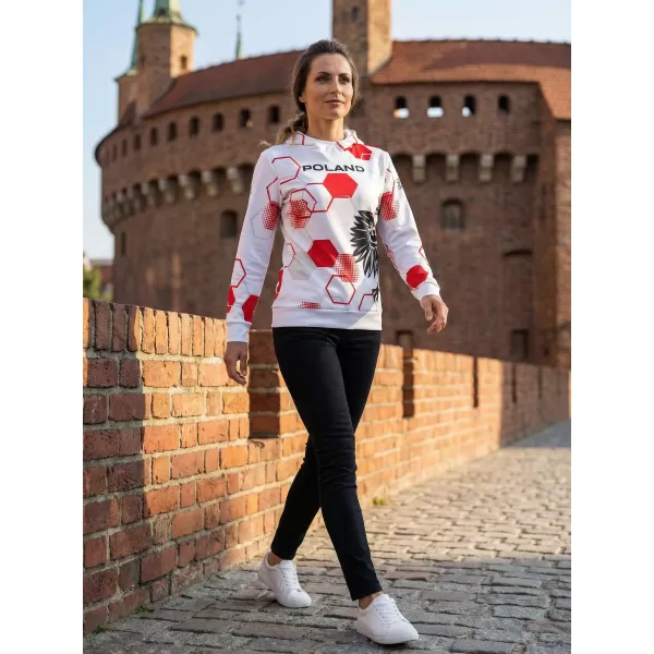  Dámská funkční mikina premium ALTISPORT VOJ/ALW036PL/MI01 HEXA-WHT 