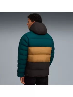 Pánská bunda PUMA MONO HOODED JACKET 688367-75 ZELENÁ