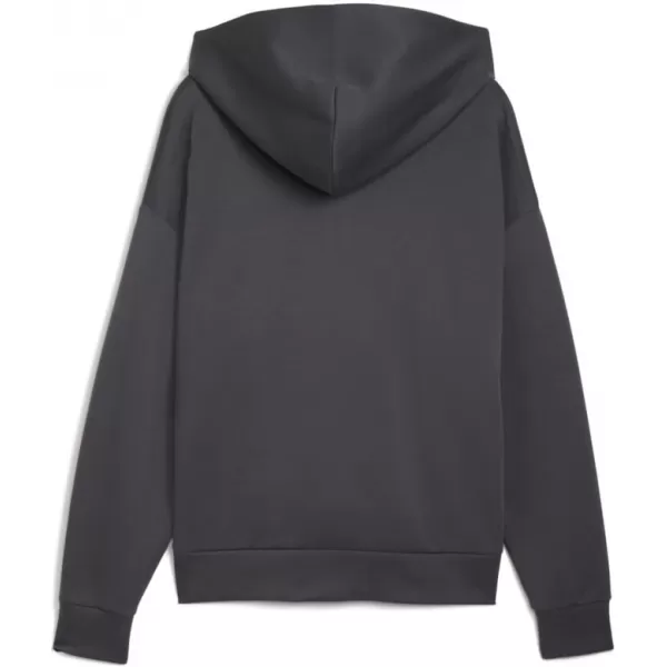  Pánská mikina PUMA WARDROBE ESS BOXY FULL-ZIP HOODIE DK 632066-44 ŠEDÁ 