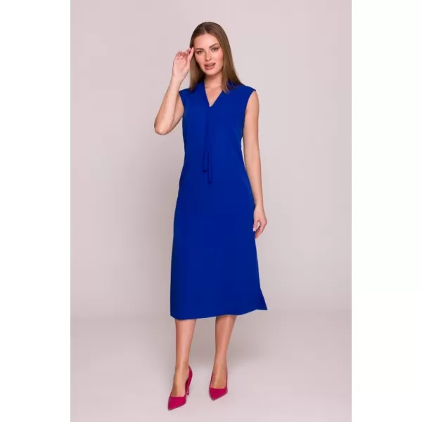  Dámské šaty STYLOVE S410 ROYAL BLUE 