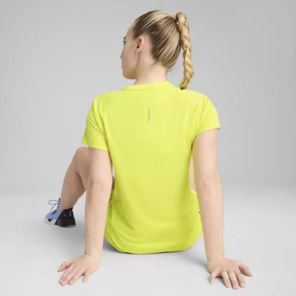 Dámské triko PUMA RUN VELOCITY TEE W (POLY) 526578_39 LEMON SHERBERT 