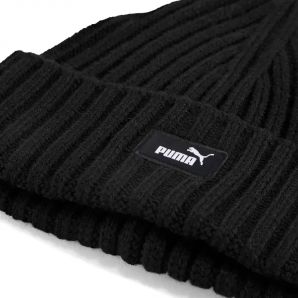  Čepice PUMA ESS FISHERMAN BEANIE 026401-01 ČERNÁ 