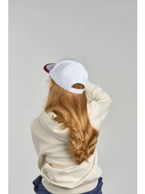 Čepice Atlantis | Kid Star-S WHITE/RED