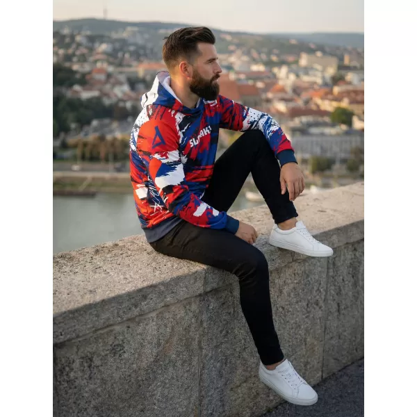  Pánská funkční mikina premium ALTISPORT VOJ/ALM036SL/MI01 SL 