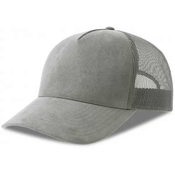  Čepice Atlantis | Rapper Suede-S GREY 