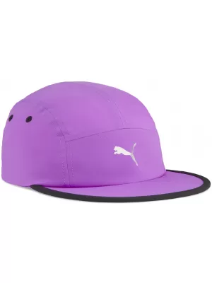 Kšiltovka PUMA ESS RUNNING 5 PANEL CAP 026168_03 WILD BERRY