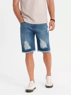 Pánské kraťasy OMBRE OM-SRDS-0157 BLUE