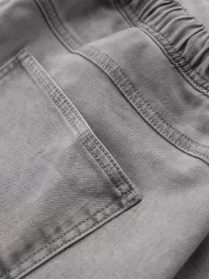 Pánské kraťasy OMBRE OM-SRDS-0135 LIGHT GREY
