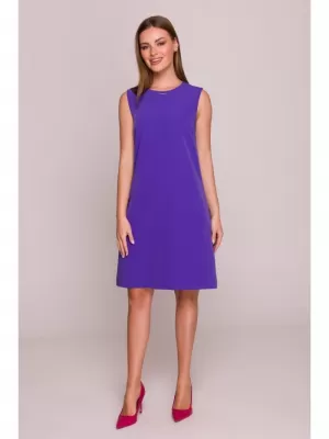 Dámské šaty STYLOVE S408 PURPLE