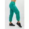 NEBBIA Sportovní volné tepláky GYM TIME 281 GREEN