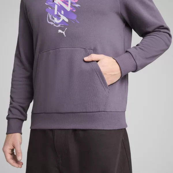  Pánská mikina PUMA NEYMAR JR CREATIVITY HOODIE 660099_01 PURPLE CHARCOAL 