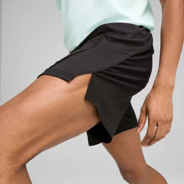  Pánské kraťasy PUMA M RUN VELOCITY 5 SHORT 526610-01 ČERNÁ 