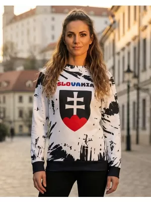Dámská funkční mikina premium ALTISPORT VOJ/ALW036SL/MI01 ABSTRAKCE