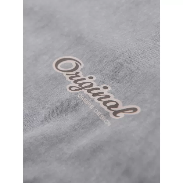  Pánské triko OMBRE OM-TSWT-0201 GRAY 