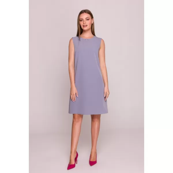  Dámské šaty STYLOVE S408 DOVE GREY 