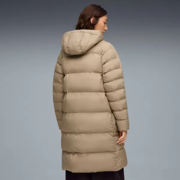  Dámský kabát PUMA MONO HOODED PARKA 688384-55 BÉŽOVÁ 