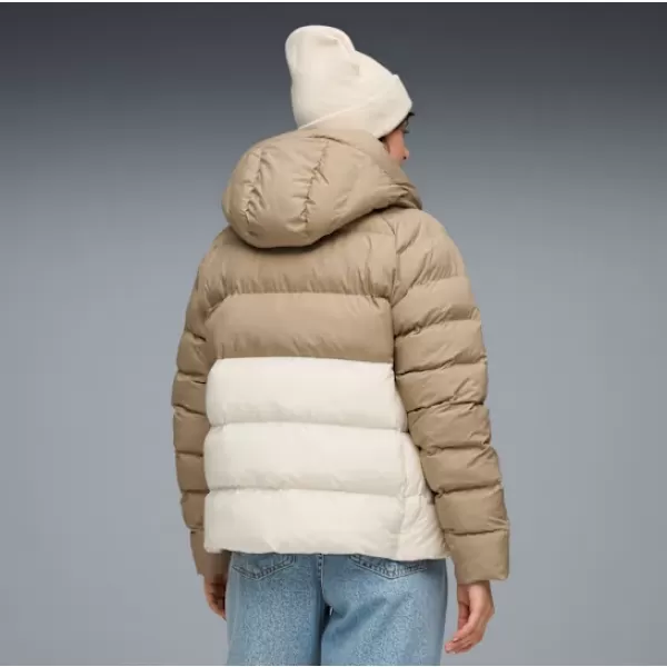  Dámská bunda PUMA MONO HOODED JACKET 688385-87 BÍLÁ 