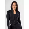 NEBBIA Deni x Fitness tracktop na zip 314 BLACK