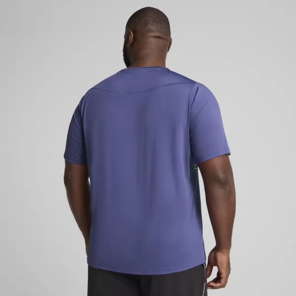  Pánské triko PUMA EVERYDAY KNIT PERF SS TEE? M 526631_46 BLUE CRYSTAL 