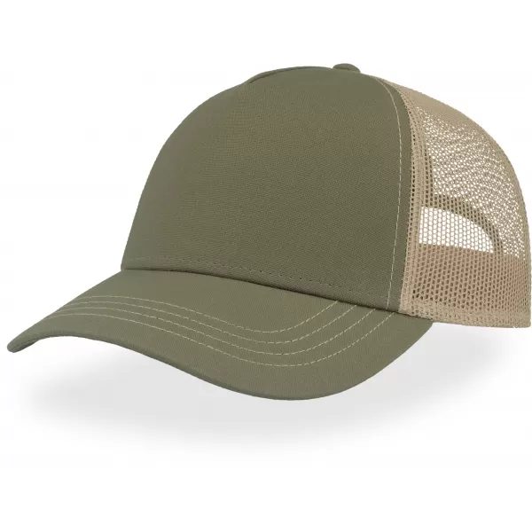  Čepice Atlantis | Rapper Canvas-S OLIVE/KHAKI 