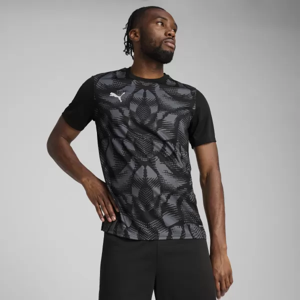  Pánské sportovní triko PUMA TEAMULTIMATE JERSEY 706280_03 PUMA BLACK 