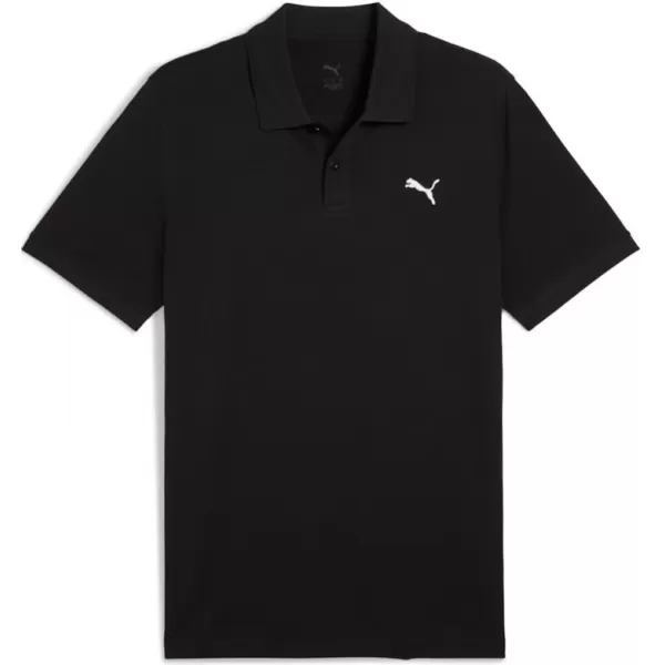  Pánské triko s límečkem PUMA ESS PIQUE POLO 682554-01 ČERNÁ 