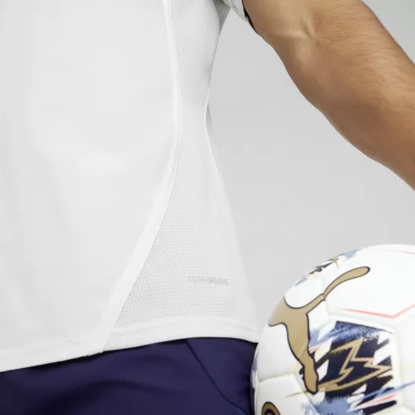  Pánské sportovní triko PUMA TEAMFINAL JERSEY 705737_04 PUMA WHITE/BLACK/FEATHERGRAY 