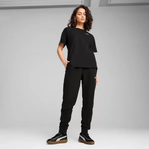  Dámské triko PUMA ESS TAPE RELAXED TEE 685009-01 ČERNÁ 