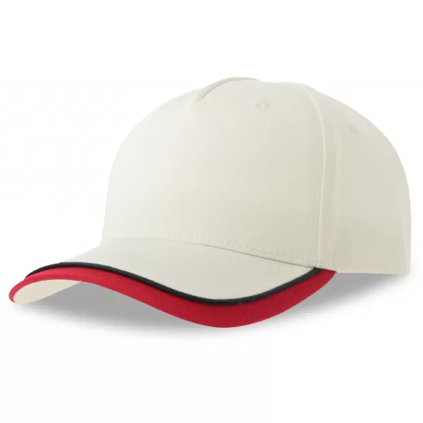  Čepice Atlantis | Kid Star-S WHITE/RED 