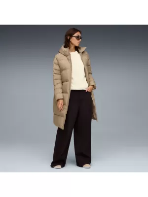 Dámský kabát PUMA MONO HOODED PARKA 688384-55 BÉŽOVÁ