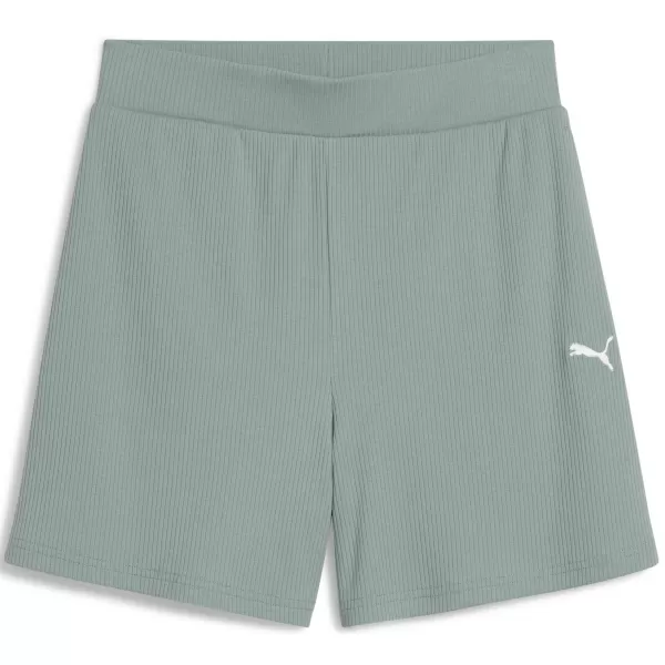  Dámské kraťasy PUMA ESS ELEVATED SHORTS 685026_30 GREEN MOON 