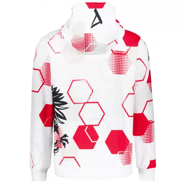  Pánská funkční mikina premium ALTISPORT VOJ/ALM036PL/MI01 HEXA-WHT 