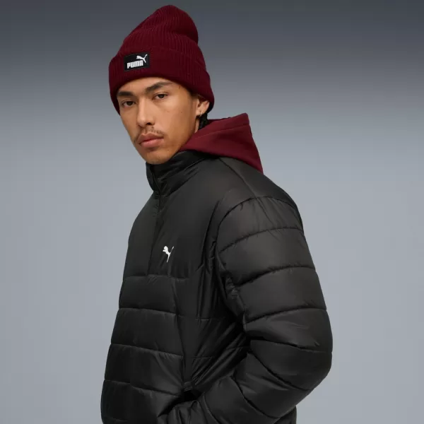  Čepice PUMA ESS HIGH CROWN BEANIE 026410-03 ČERVENÁ 